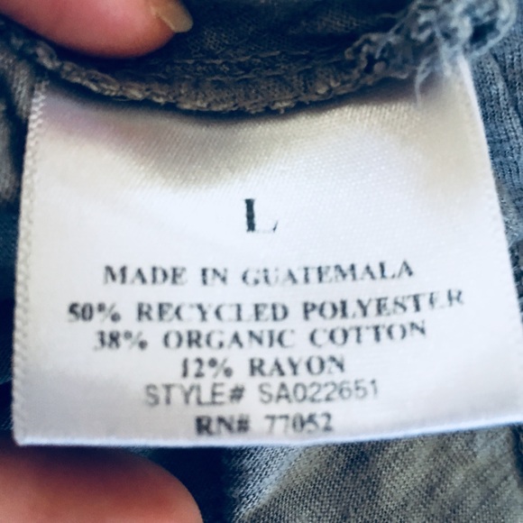 Threads 4 Thought Gray Hoodie Hooded Sweatshirt - Picture 6 of 8